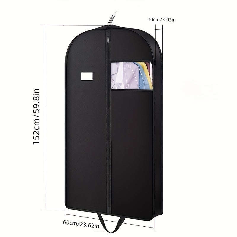 1 x Black Non-Woven Garment Bag
