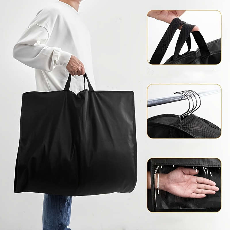 1 x Black Non-Woven Garment Bag
