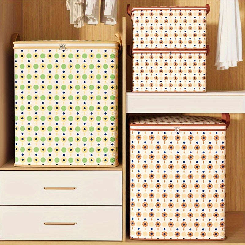 Foldable Bohemian Style Large Storage Bag