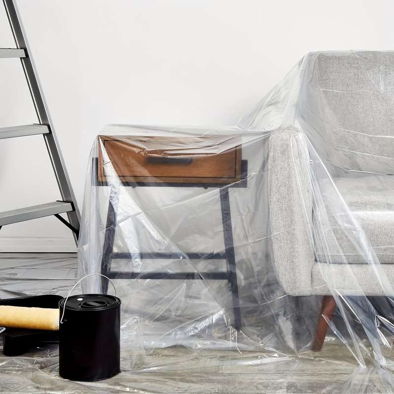 1 Piece Of Transparent Plastic FilmPe Material