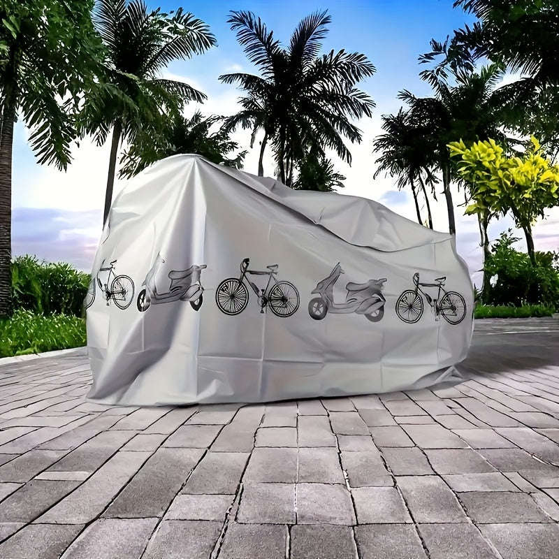 Portable bicycle cover