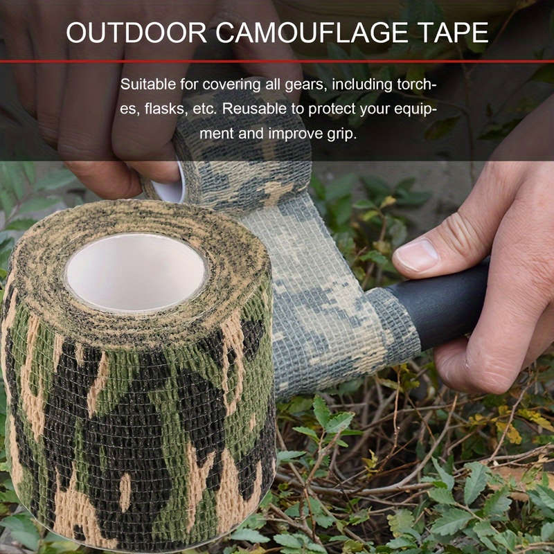 3-Pack Of Camouflage Elastic Bands For Outdoor Activities