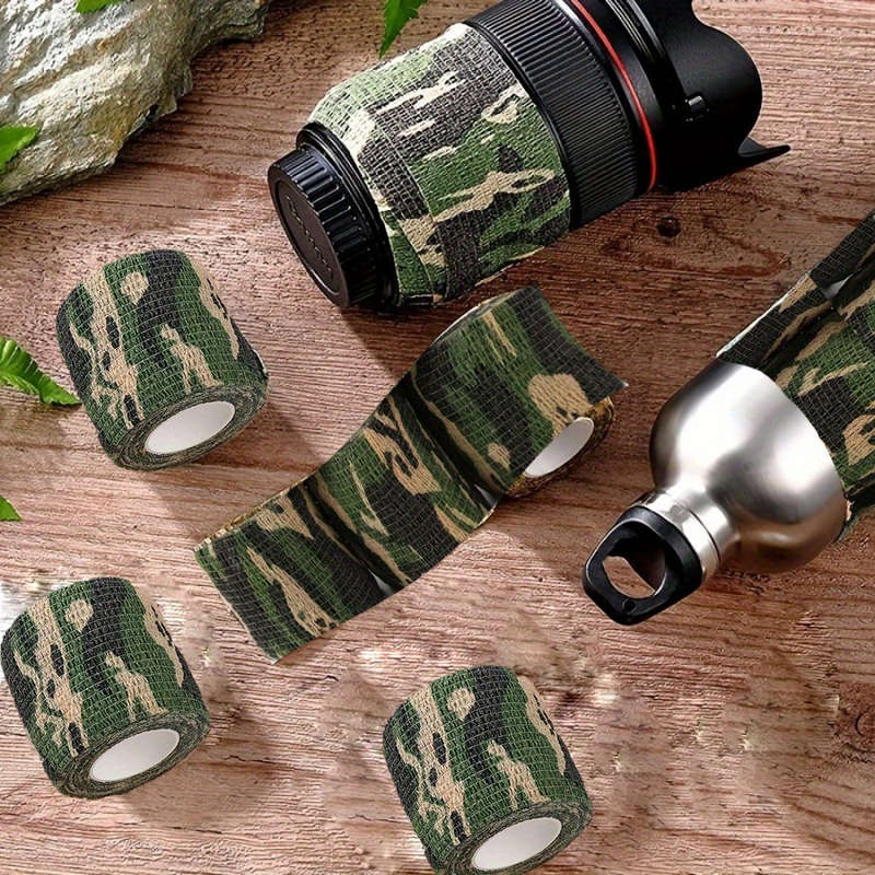 3-Pack Of Camouflage Elastic Bands For Outdoor Activities