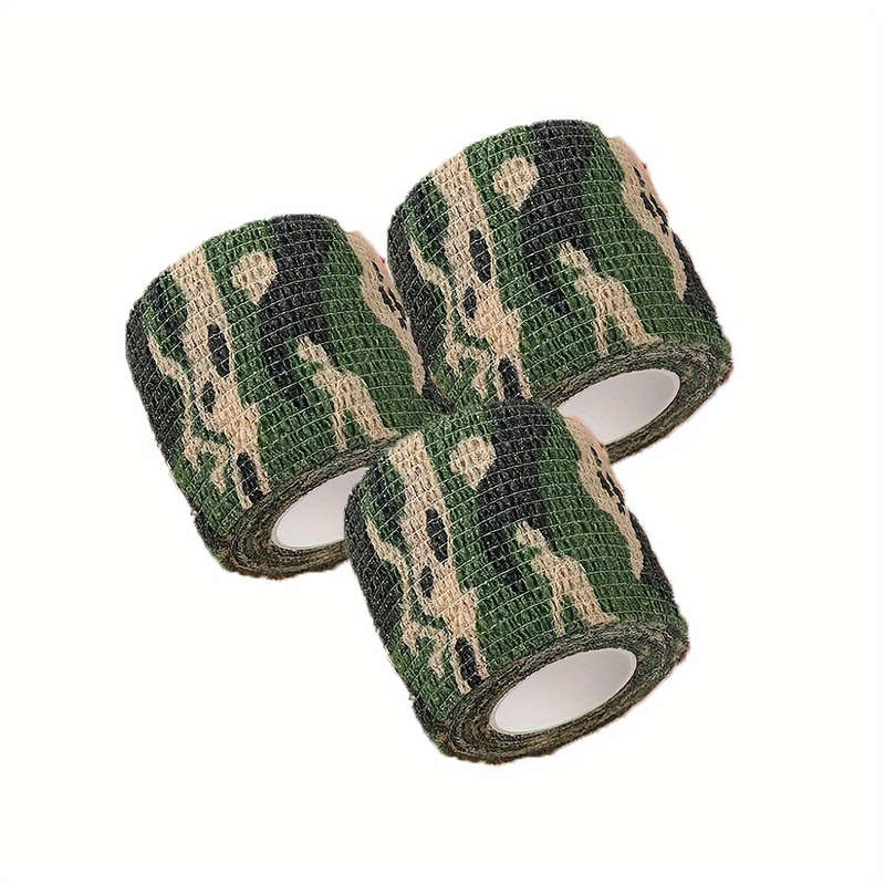 3-Pack Of Camouflage Elastic Bands For Outdoor Activities