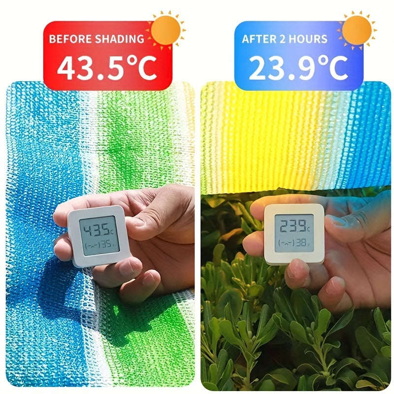 Colorful Privacy Screen For Outdoor Space - Durable Pe Material