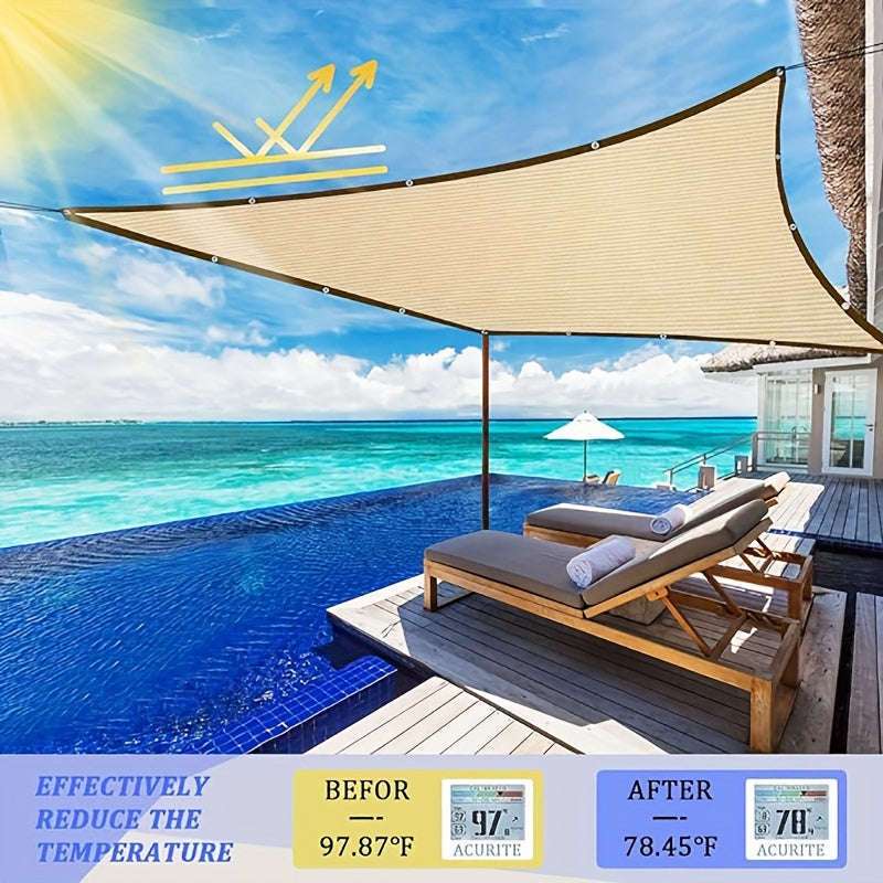 Beige Shade Net - Uv Resistant