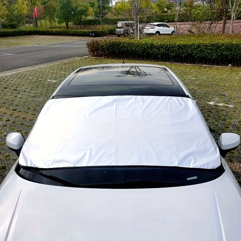 1 Easy-Folding All-Season Car Windshield Cover