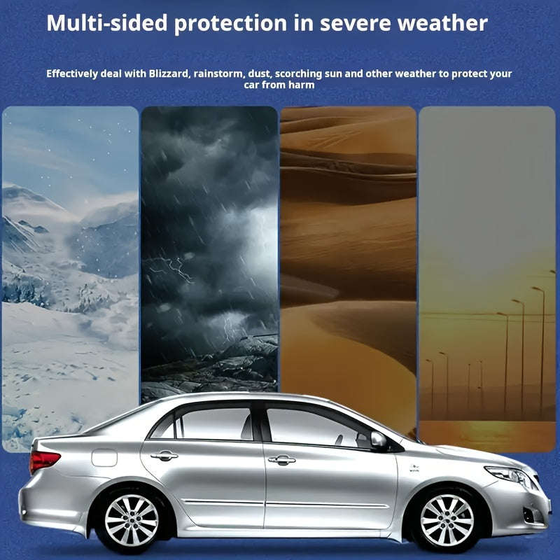 1 Easy-Folding All-Season Car Windshield Cover