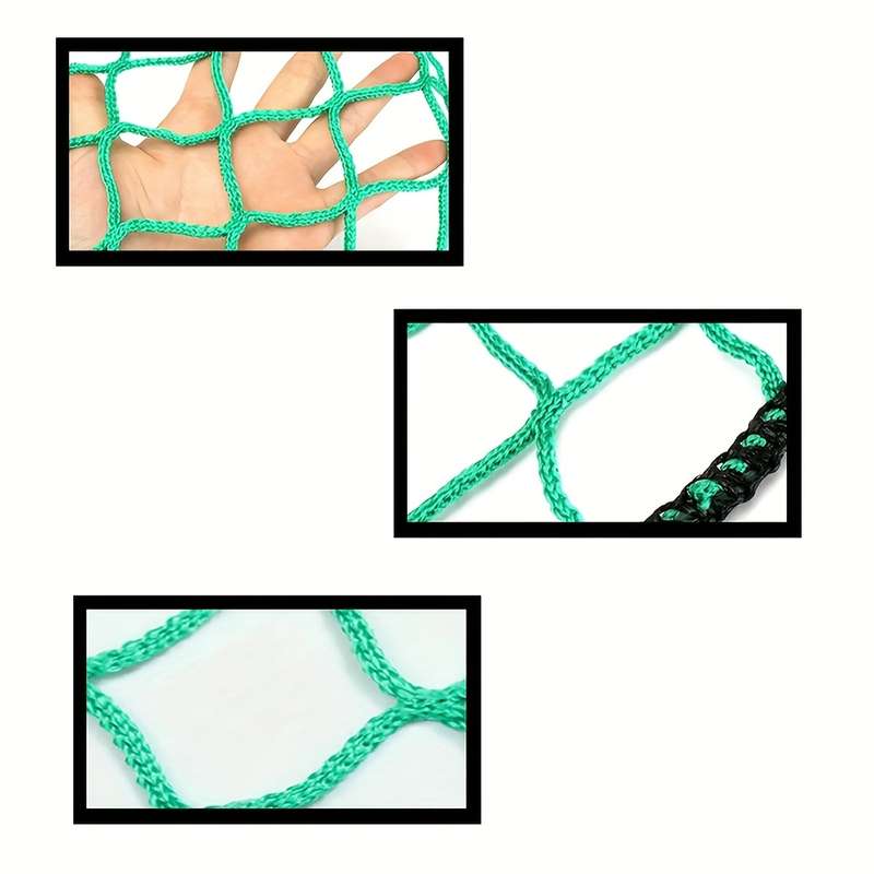 Heavy Duty Pe Trailer Cargo Net - Durable Outdoor Truck Accessory That Keeps Cargo Securely Covered
