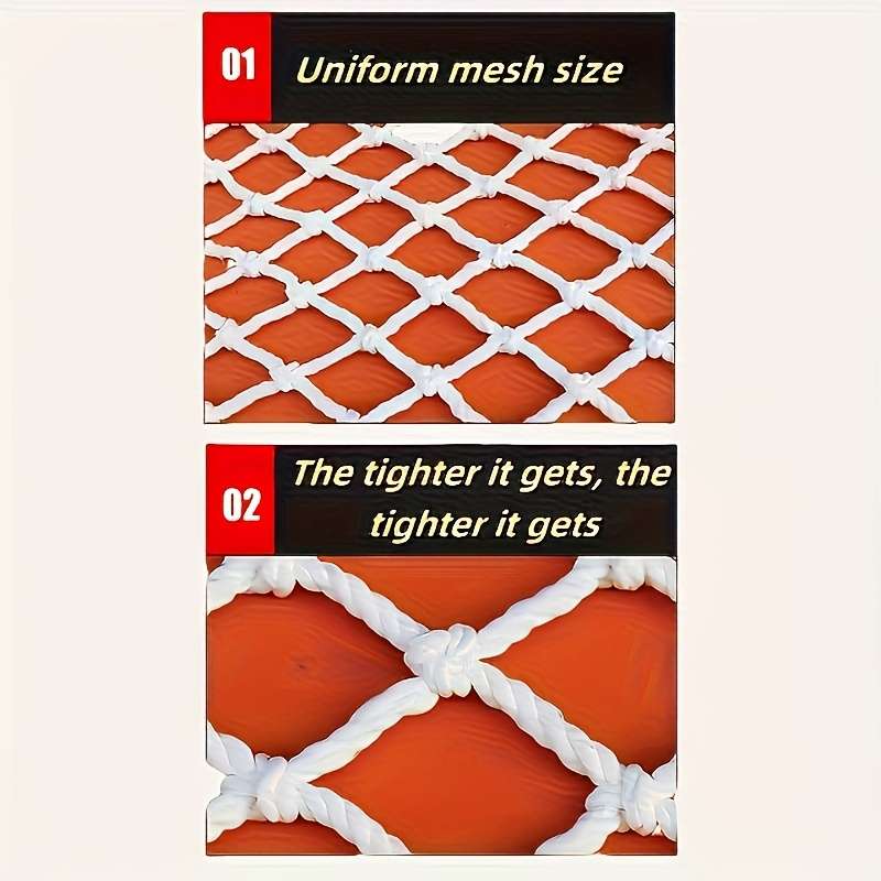 Bohemian Style Multi-Purpose White Nylon Net