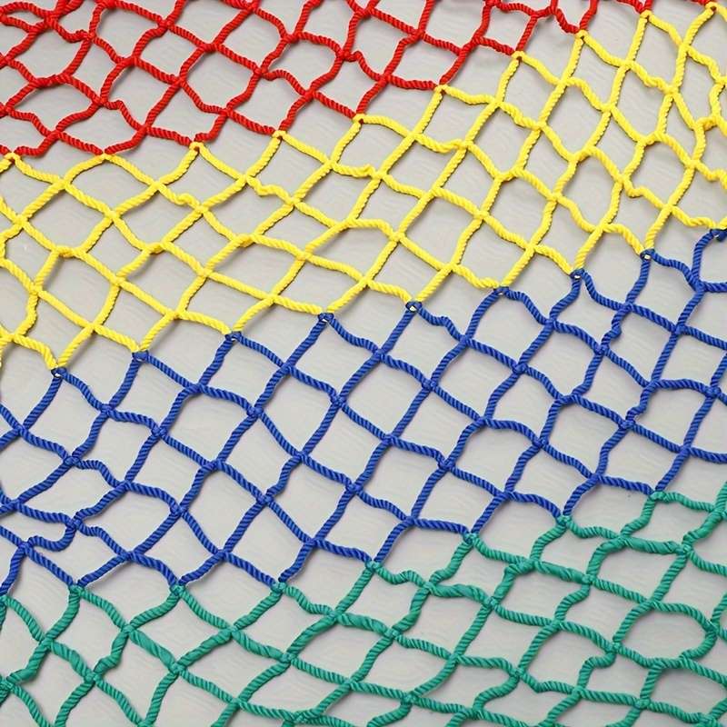 Colorful Safety Netting For Stairs