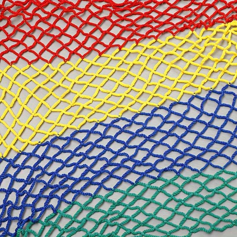 Colorful Safety Netting For Stairs