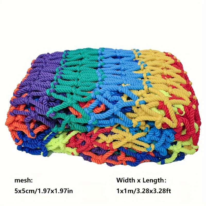 Colorful Safety Netting For Stairs