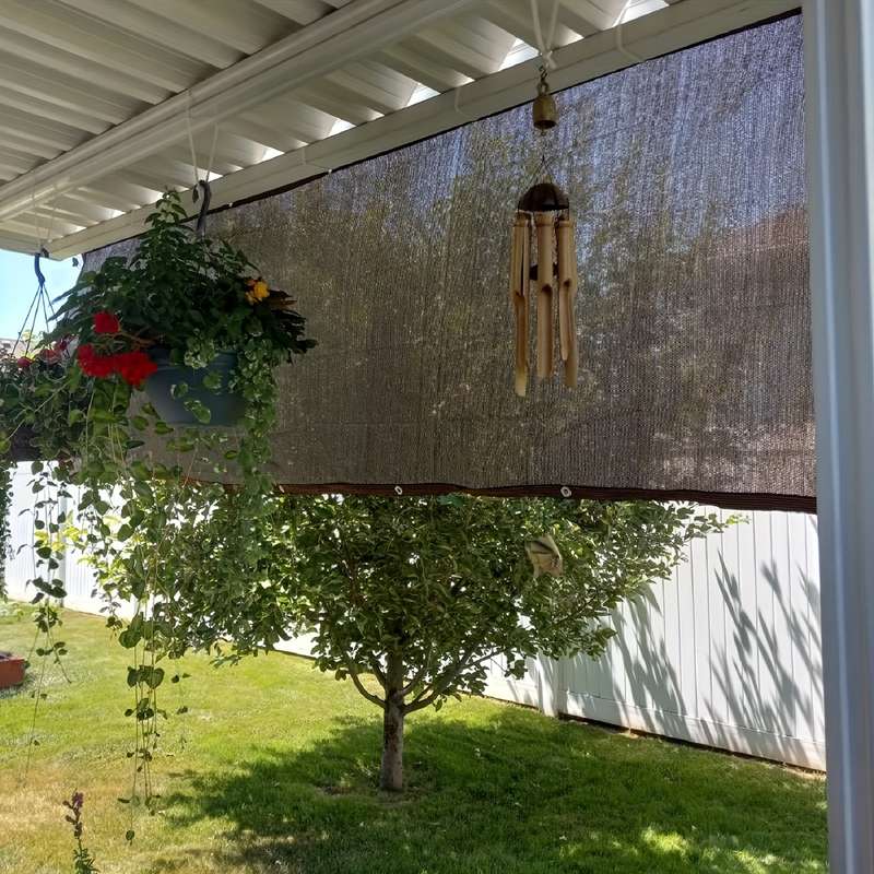 Multifunctional Brown Shade Cloth - Durable Outdoor Shade Net