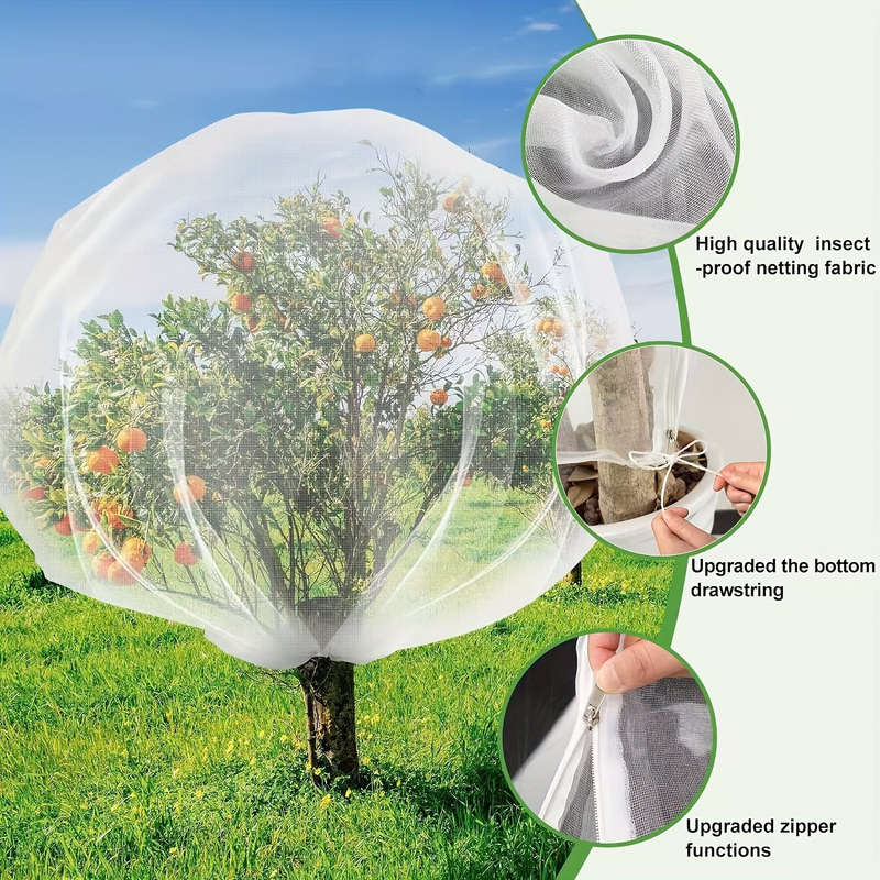 1 x Garden Mesh Bag With Zipper