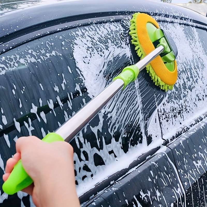 1 PC Soft Velvet Microfiber Car Wash Mop