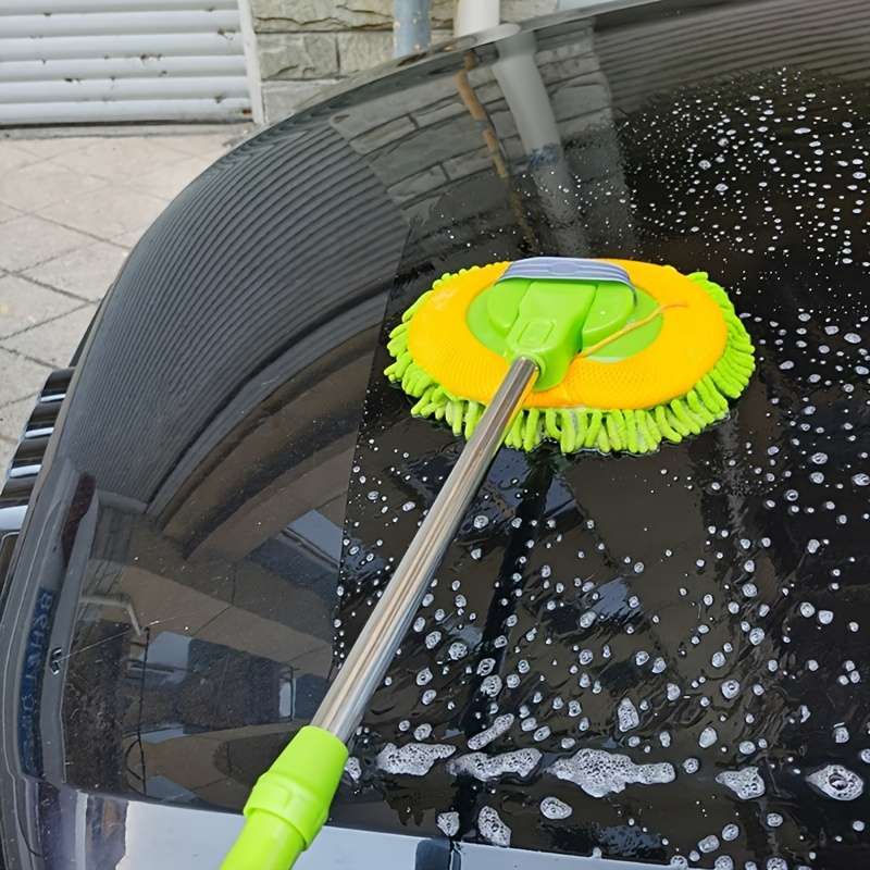 1 PC Soft Velvet Microfiber Car Wash Mop