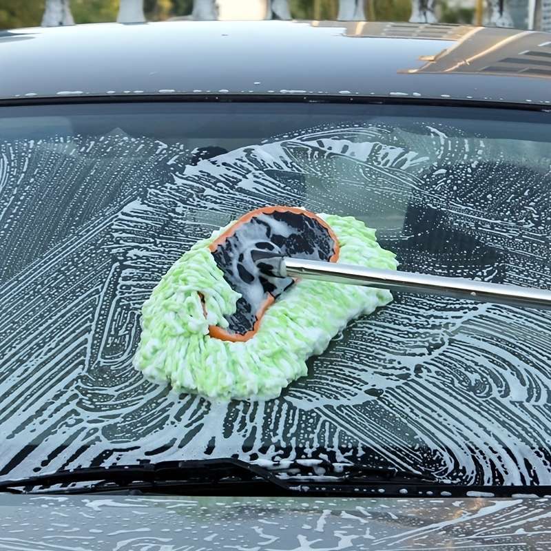 1 PC Soft Velvet Microfiber Car Wash Mop