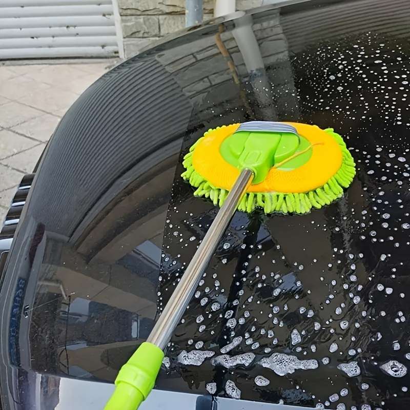 1 PC Soft Velvet Microfiber Car Wash Mop
