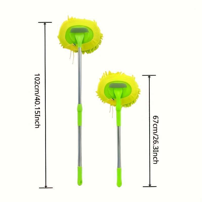 1 PC Soft Velvet Microfiber Car Wash Mop