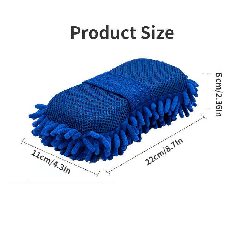Car and Motorcycle Cleaning Sponge Brush