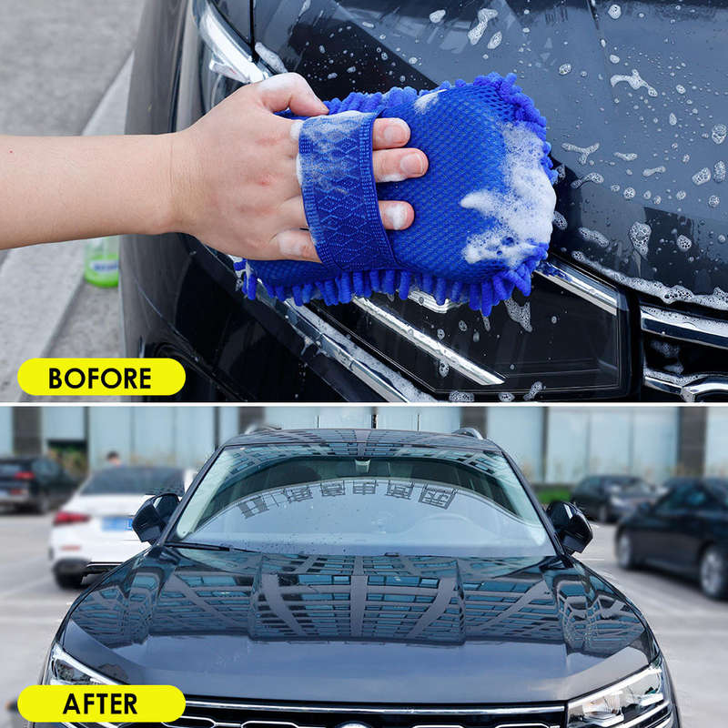 Car and Motorcycle Cleaning Sponge Brush