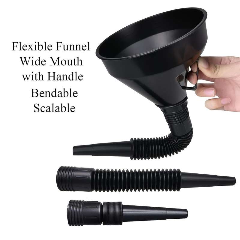 Flexible Pp Material Automobile Oil Funnel