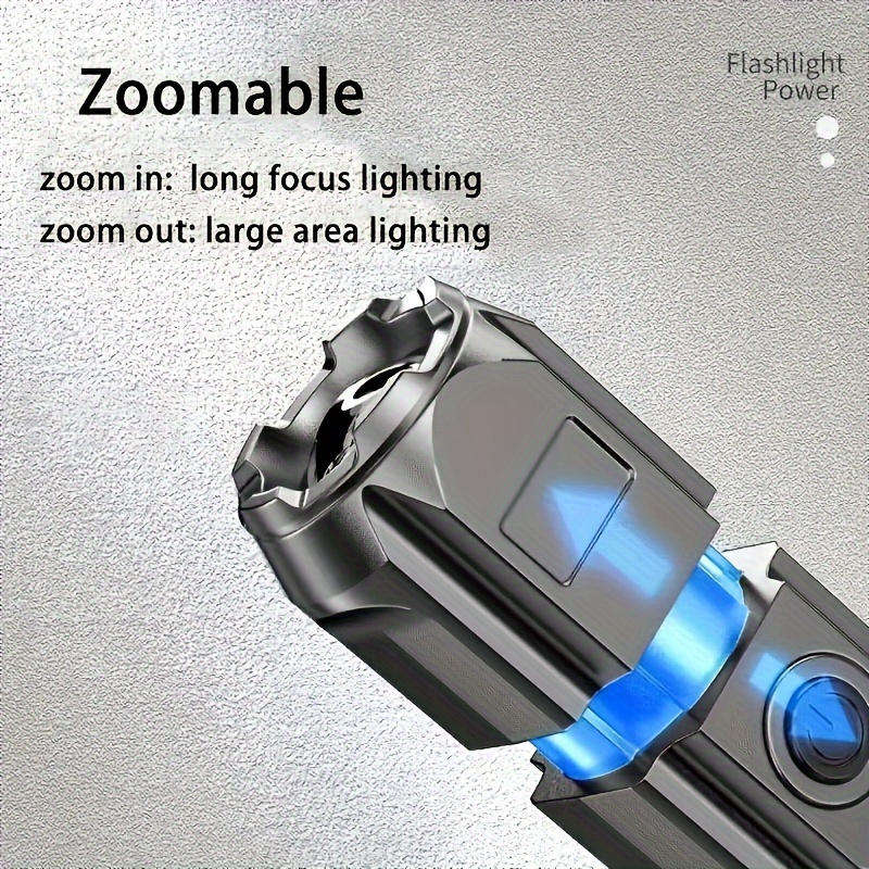 1 Piece Zoomable Flashlight