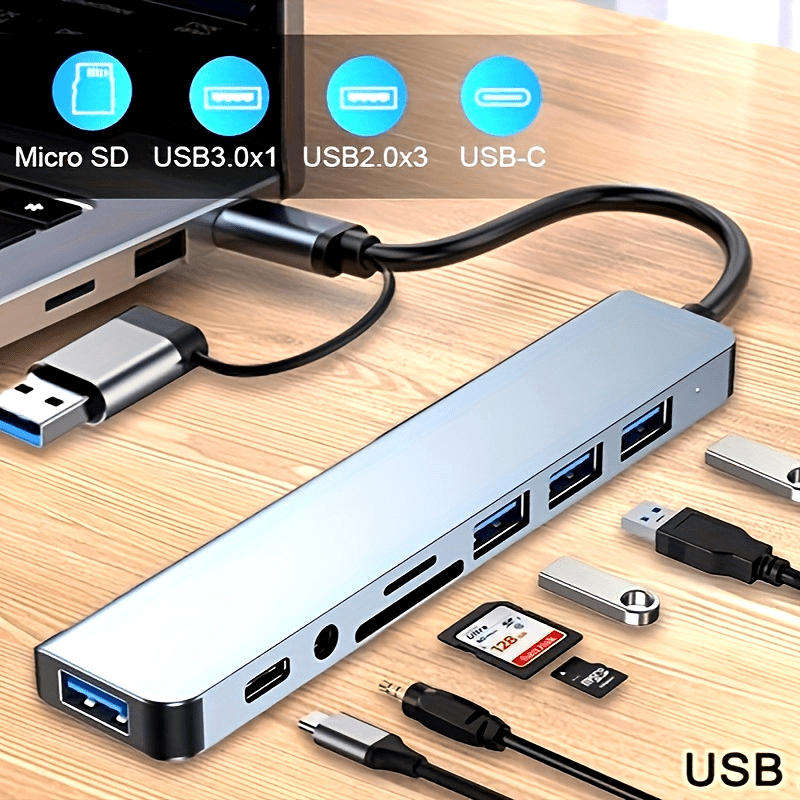 8-in-1 USB Hub