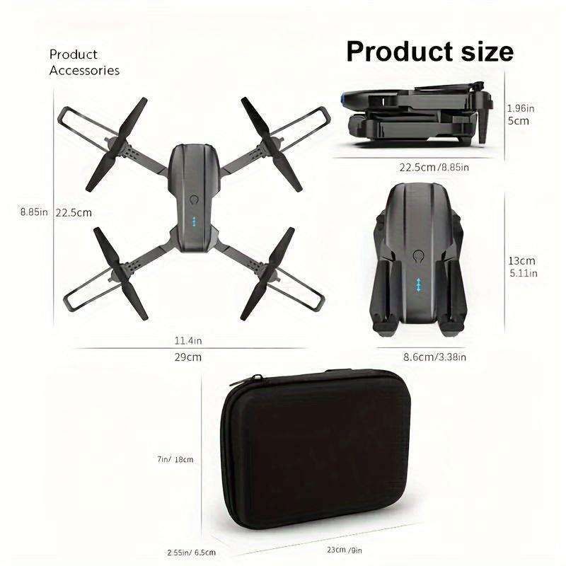 Foldable Drone With Dual Cameras