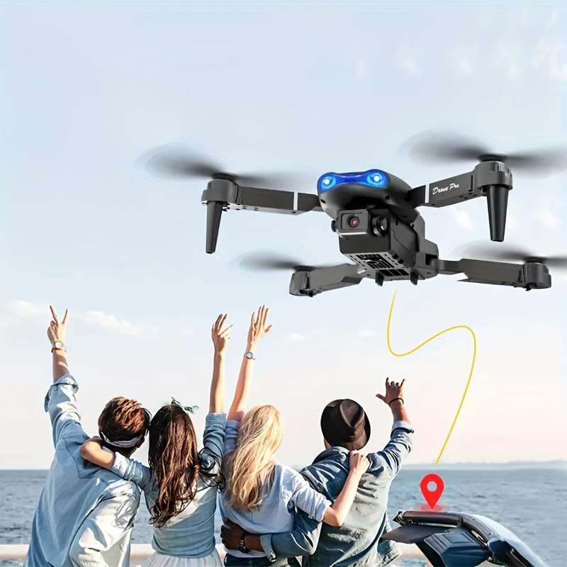 Foldable Drone With Dual Cameras