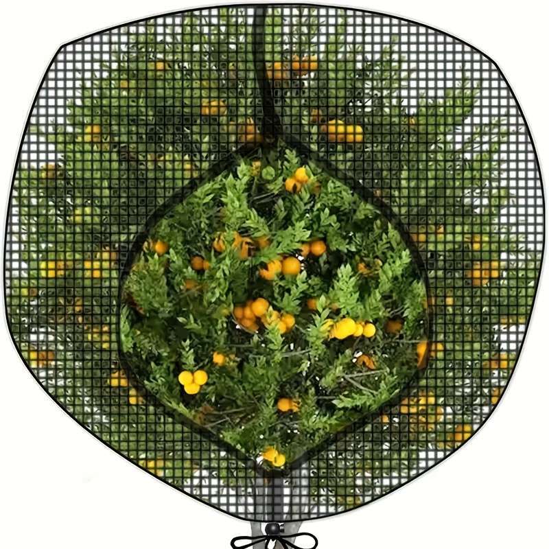 Heavy Duty Black Garden Net With Drawstring And Double Zipper
