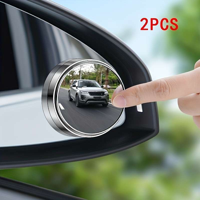 2 Pack Car Rearview Mirror HD Round Mirror