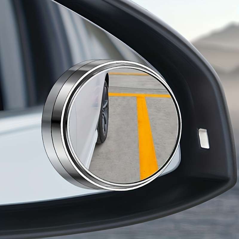 2 Pack Car Rearview Mirror HD Round Mirror