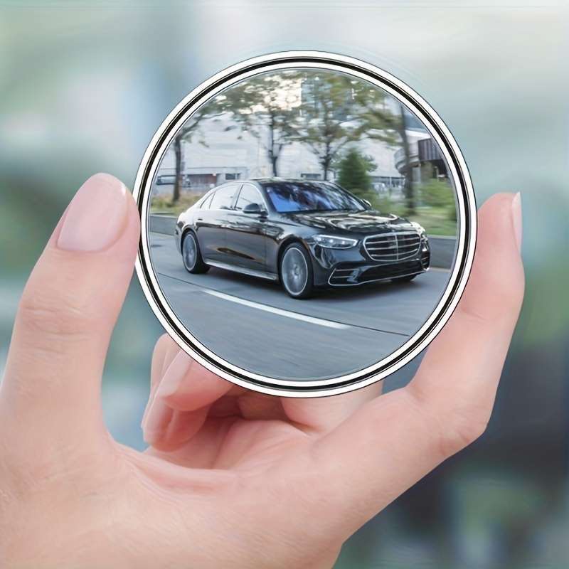2 Pack Car Rearview Mirror HD Round Mirror