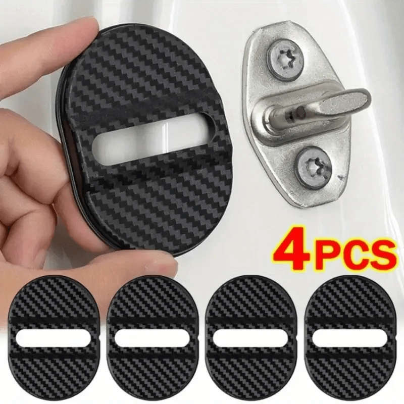 4-Pack Universal Car Door Lock Covers
