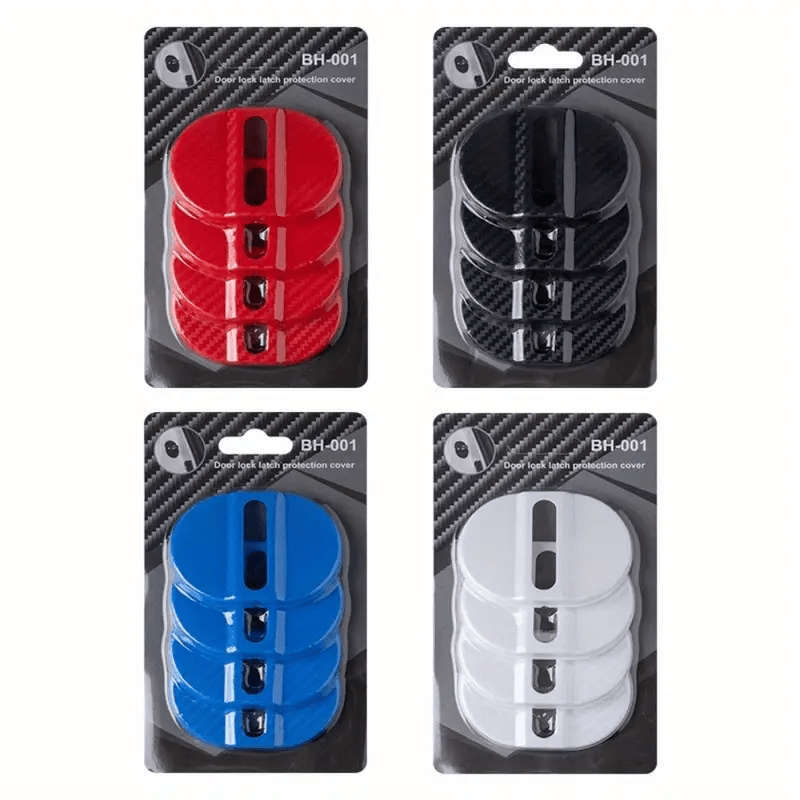 4-Pack Universal Car Door Lock Covers