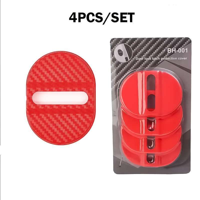 4-Pack Universal Car Door Lock Covers
