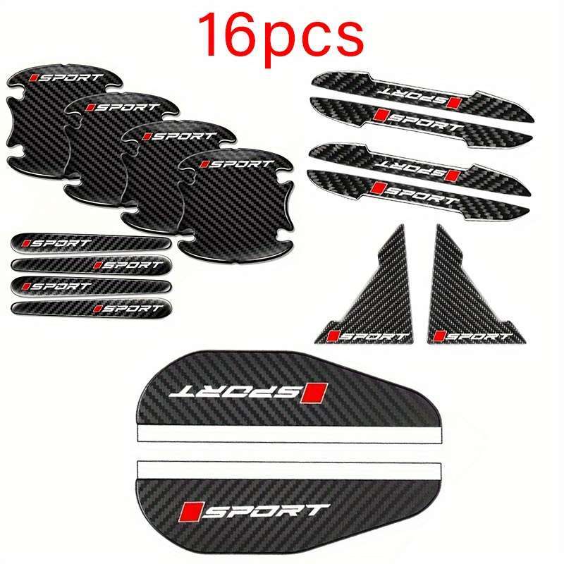 16-Piece Set of Automotive Exterior Reinforcements
