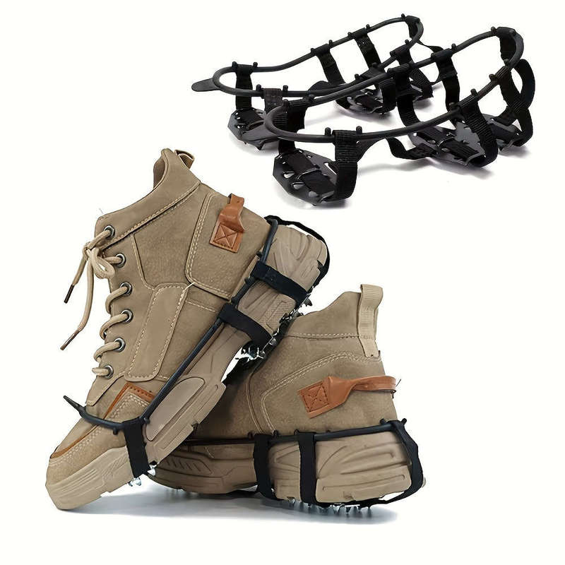 24-Tooth Anti-Slip Crampons