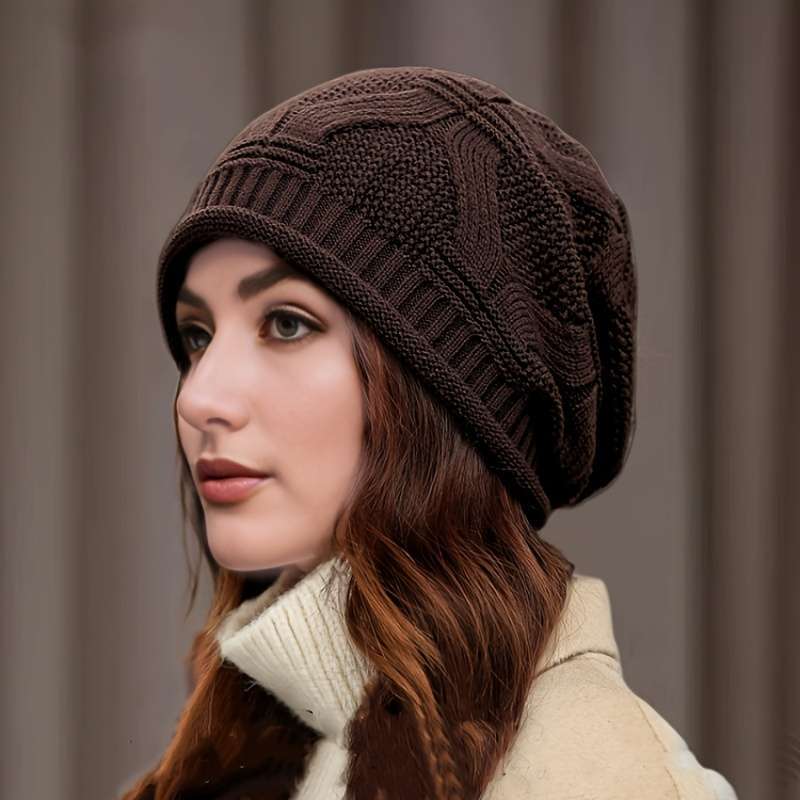 1 x Women's Holiday Acrylic Knit Beanie