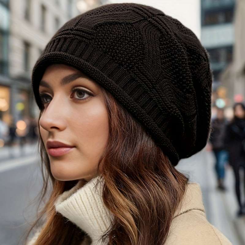 1 x Women's Holiday Acrylic Knit Beanie