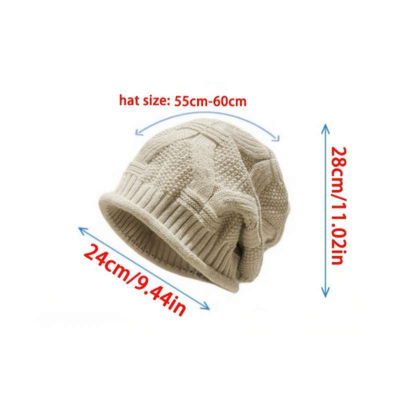 1 x Women's Holiday Acrylic Knit Beanie