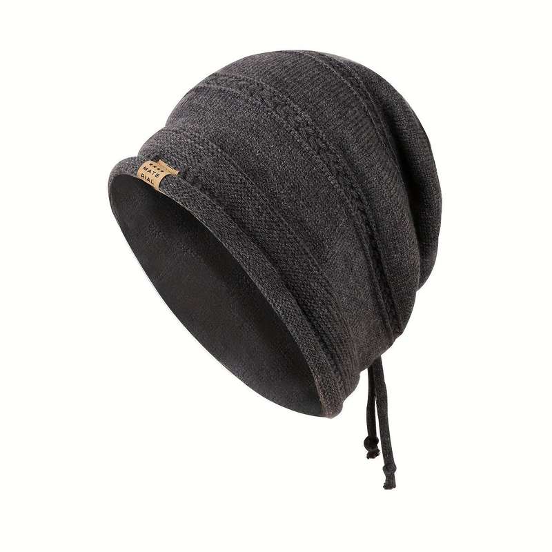 Cozy Knitted Hat With Ear Flaps