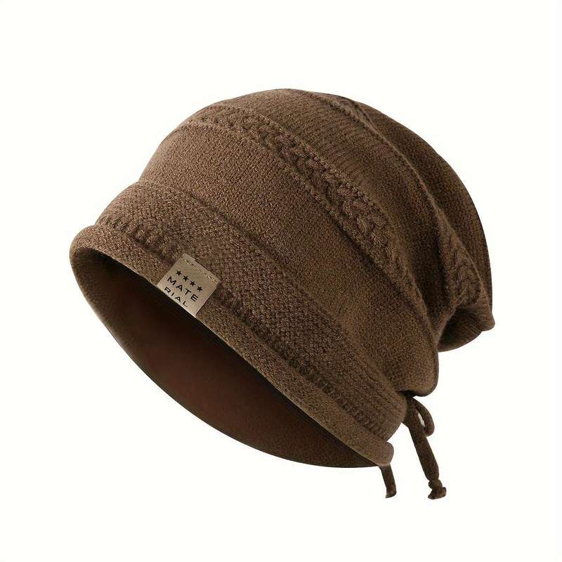 Cozy Knitted Hat With Ear Flaps