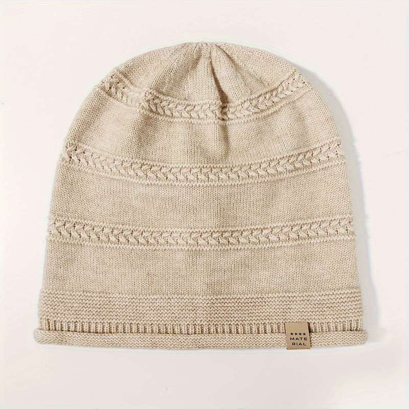 Cozy Knitted Hat With Ear Flaps