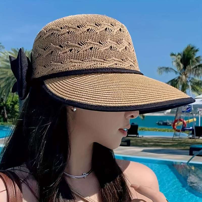 Breathable Bow Sun Hat