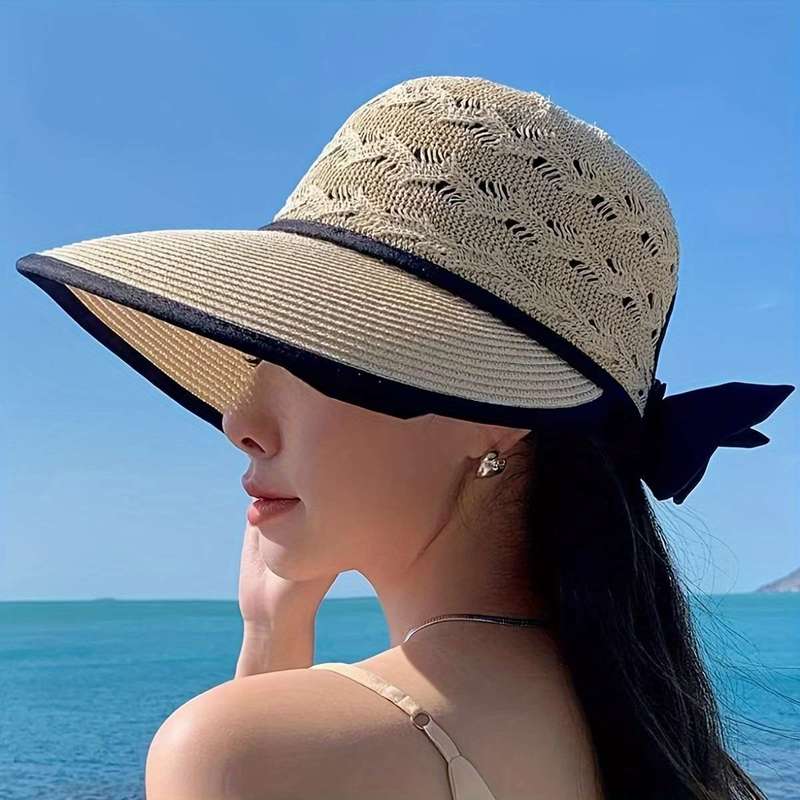 Breathable Bow Sun Hat