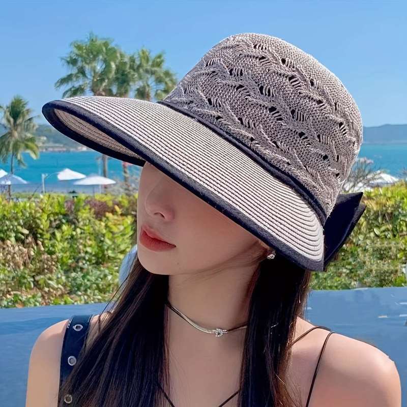 Breathable Bow Sun Hat