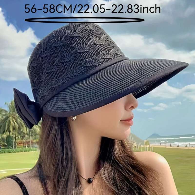 Breathable Bow Sun Hat